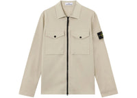 Stone Island 1200010 Zip-up with Chest Pockets Overshirt Sand