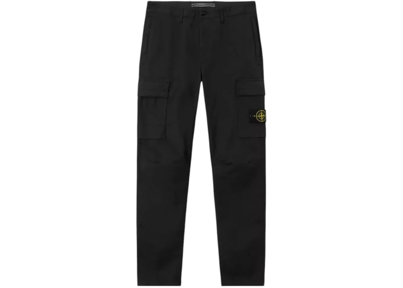 Stone Island 3100032 Regular Tapered Fit Cargo Trousers Black - vue secondaire A