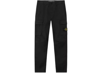 Stone Island 3100032 Regular Tapered Fit Cargo Trousers Black - product view 2