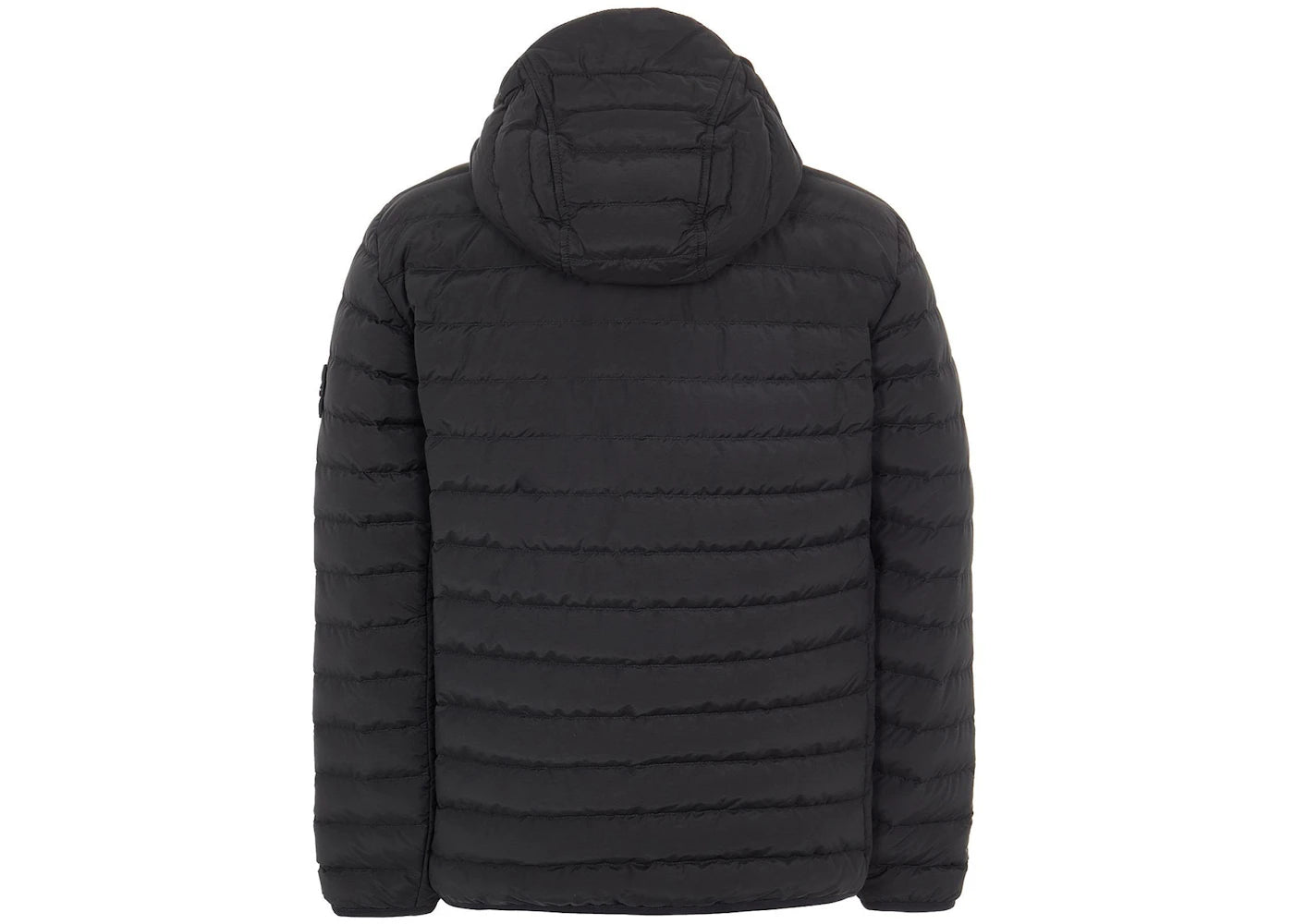 Stone Island 42725 O-Cotton/R-Nylon Tela Jacket Black - vue secondaire B