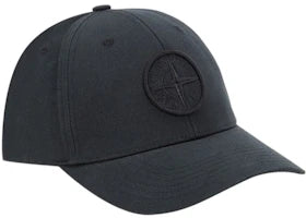 Stone Island 6-Panel Cap Black - vue 360