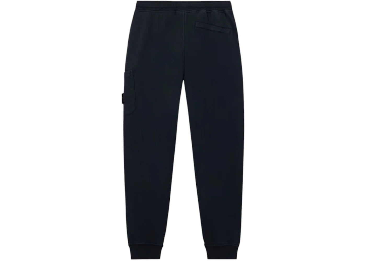 Stone Island 6200010 Organic Cotton Fleece Slim Fit Joggers Navy Blue - vue secondaire B