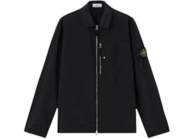 Stone Island Basic Shirt Coat Black