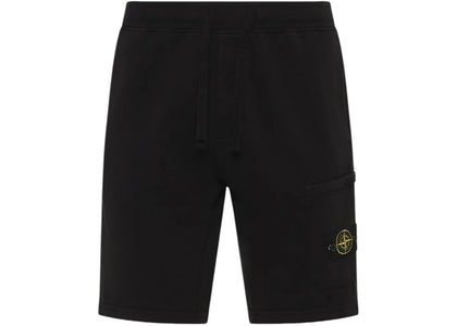 Stone Island Basic Small Logo Short Black - authentic Stone Island product