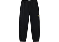 Stone Island Brushed Organic Cotton Fleece 6200004 Sweatpant Black