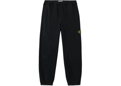 Stone Island Brushed Organic Cotton Fleece 6200004 Sweatpant Black - product view 2