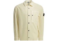 Stone Island Corduroy 800 Overshirt White