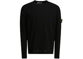 Stone Island Crewneck Logo Sweater Black