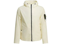 Stone Island Crinkle Reps NY Windbreaker White