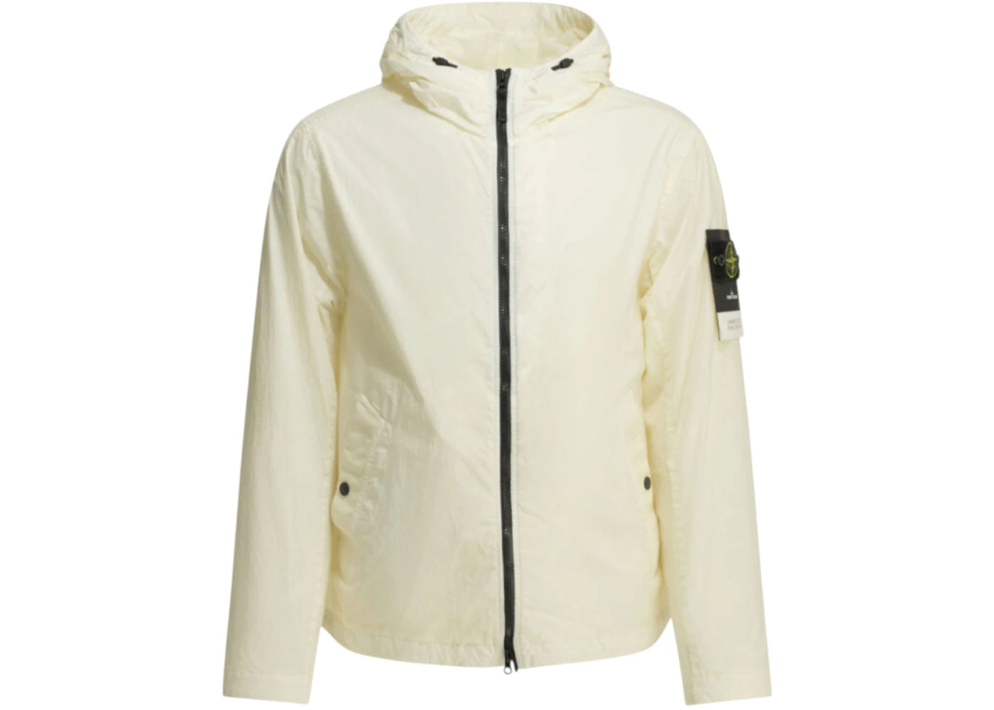 Stone Island Crinkle Reps NY Windbreaker White - vue secondaire A