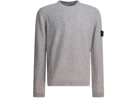 Stone Island Fancy Yarn Sweater Grey - vue 360
