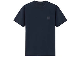 Stone Island Logo Patch Cotton T-shirt Dark Navy