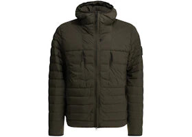 Stone Island Seamless Tunnel Nylon Down Short Down Jacket Brown - vue 360