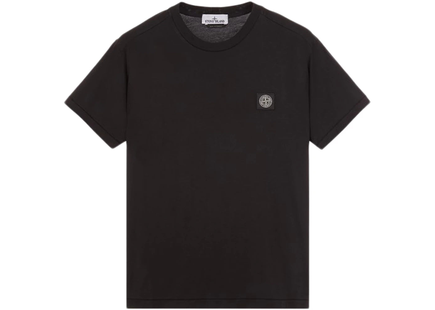 Stone Island Short Sleeve T-Shirt Black - vue 360