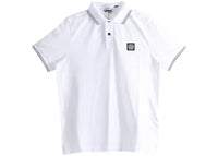 Stone Island Short Sleeves Polo White