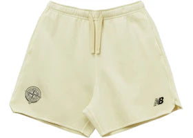 Stone Island x New Balance Bermuda Shorts Ivory - authentic Stone Island apparel