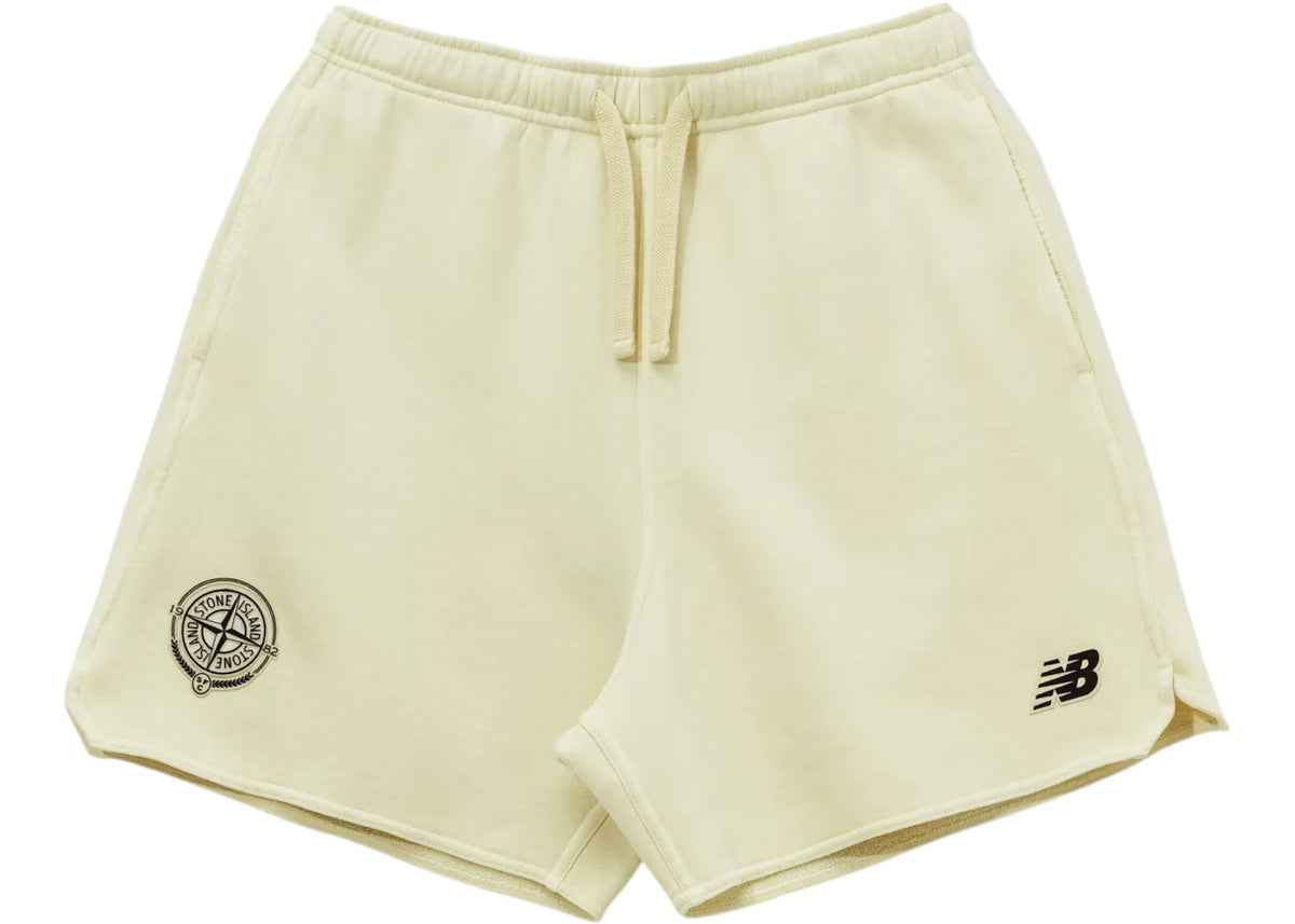 Stone Island x New Balance Bermuda Shorts Ivory - vue secondaire A