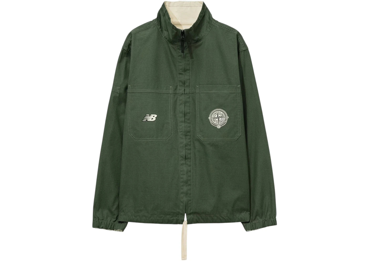 Stone Island x New Balance Reversible Track Jacket Juniper - vue secondaire A