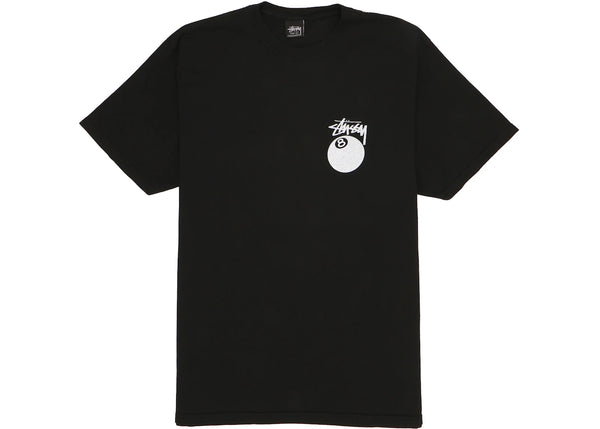 Stussy 8 Ball Pigment Dyed Tee Black sneakers - authentic Stussy shoes
