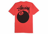 Stussy 8 Ball Pigment Dyed Tee Guava