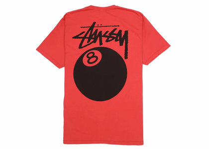 Stussy 8 Ball Pigment Dyed Tee Guava - product view 2
