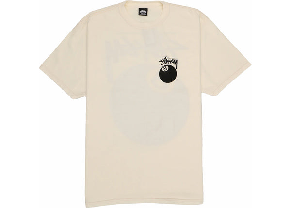 Stussy 8 Ball Pigment Dyed Tee Natural sneakers - authentic Stussy shoes