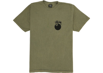 Stussy 8 Ball Pigment Dyed Tee Olive - product view 2
