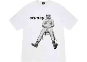 Stussy Astronaut Tee White - authentic Stussy product
