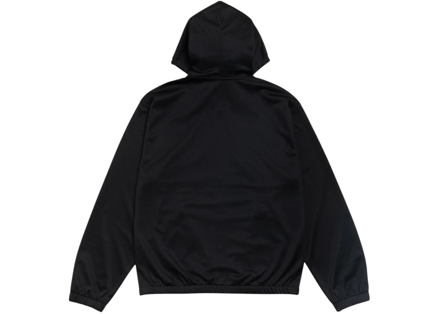 Stussy Athletic Mesh Zip Hoodie Black - vue secondaire B