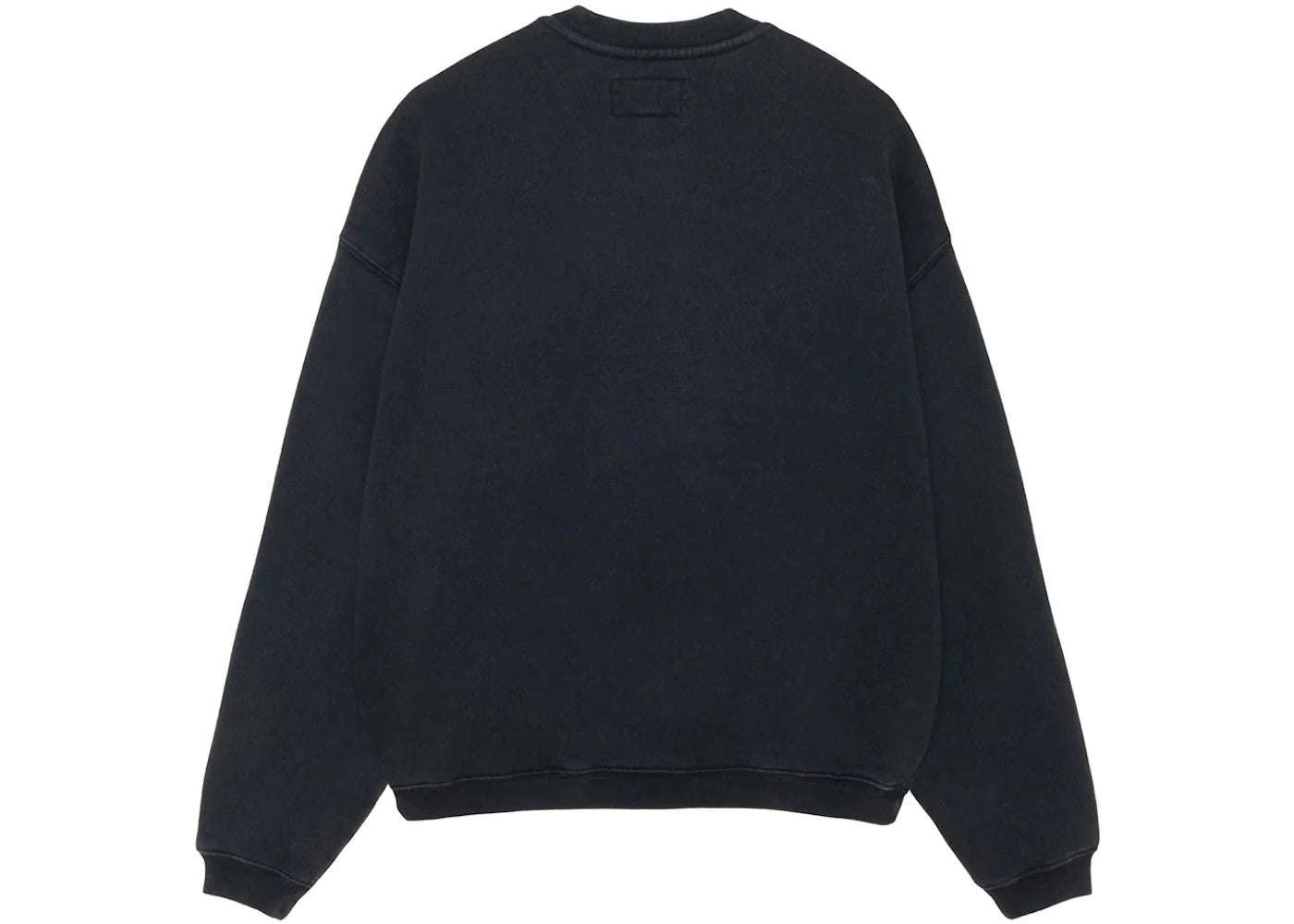 Stussy Athletics Crew Washed Black - vue secondaire B