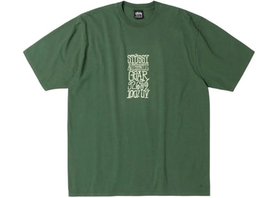 Stussy Authentic Gear Pigment Dyed Tee Pine