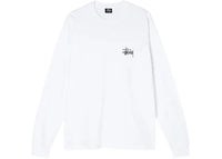 Stussy Basic Long Sleeve Tee White