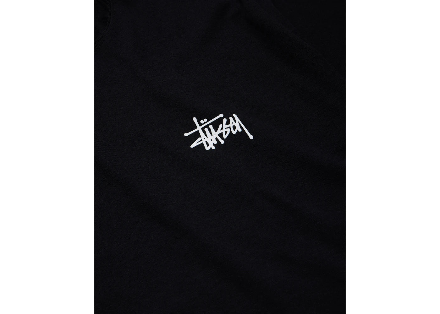 Stussy Basic T-shirt Black - vue secondaire B