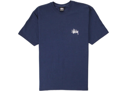 Stussy Basic T-shirt Navy - authentic Stussy apparel