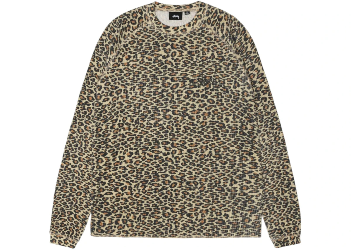 Stussy Basic Thermal Leopard - vue 360