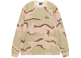 Stussy Basic Thermal Sand Camo