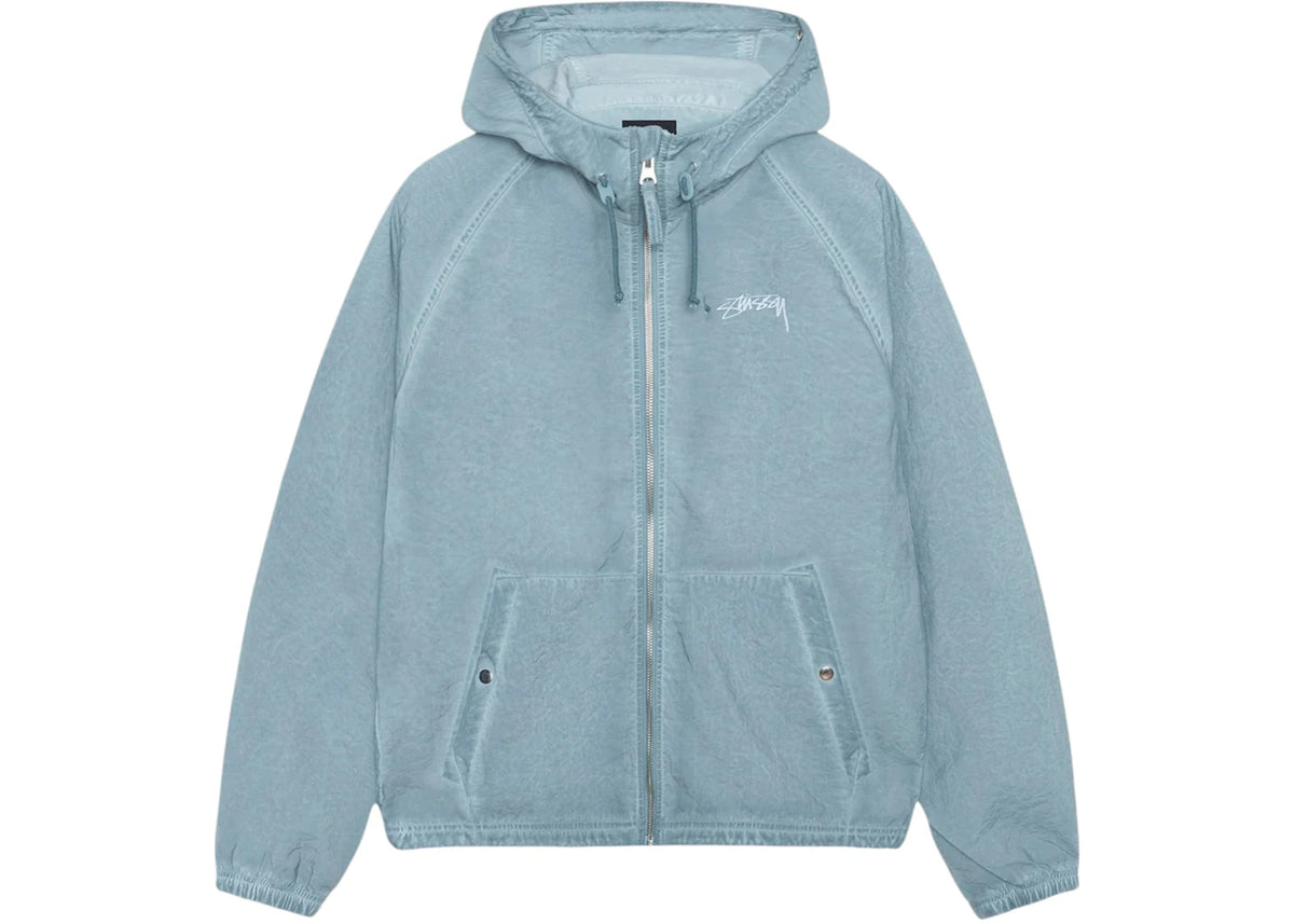 Stussy Beach Garment Dyed Shell Blue - vue secondaire A