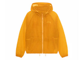 Stussy Beach Ripstop Transparent Shell Jacket Golden Yellow