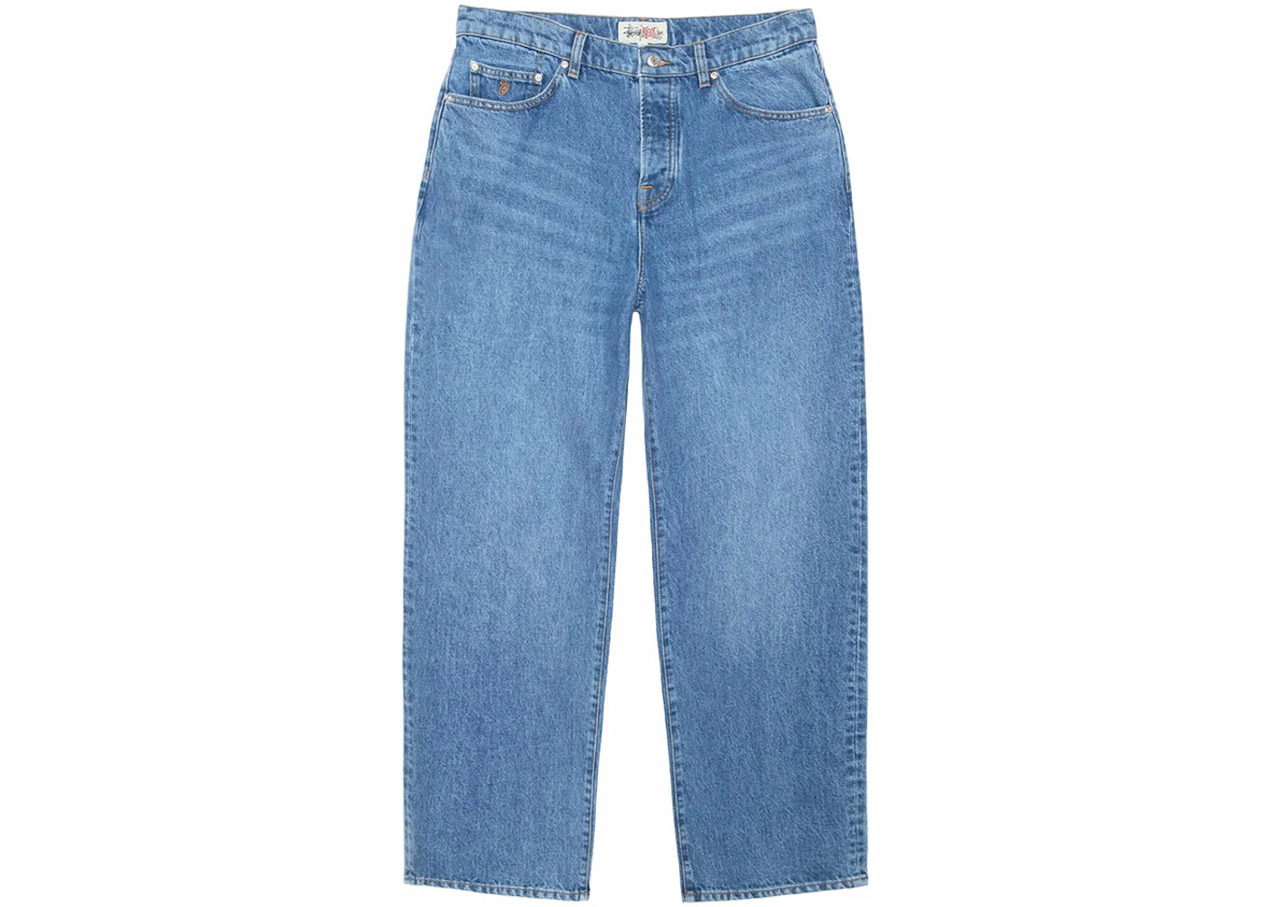 Stussy Big Ol' Denim Jean Medium Blue - vue 360