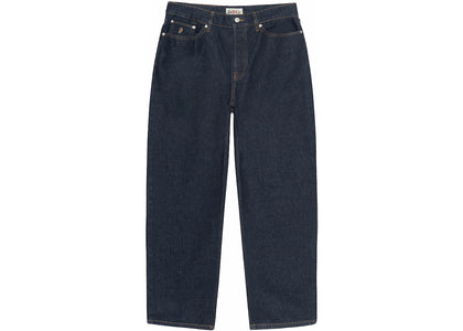 Stussy Big Ol' Denim Jean Rinsed Indigo - authentic Stussy product