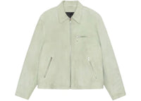 Stussy Bing Suede Jacket Green Tea