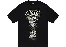 Stussy Born X Raised Handstyles Tee Black