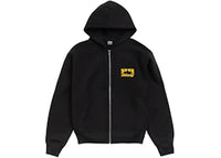 Stussy Box Crown Zip Hoodie Black