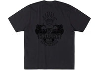 Stussy Built To Last Pigment Dyed Tee Faded Black