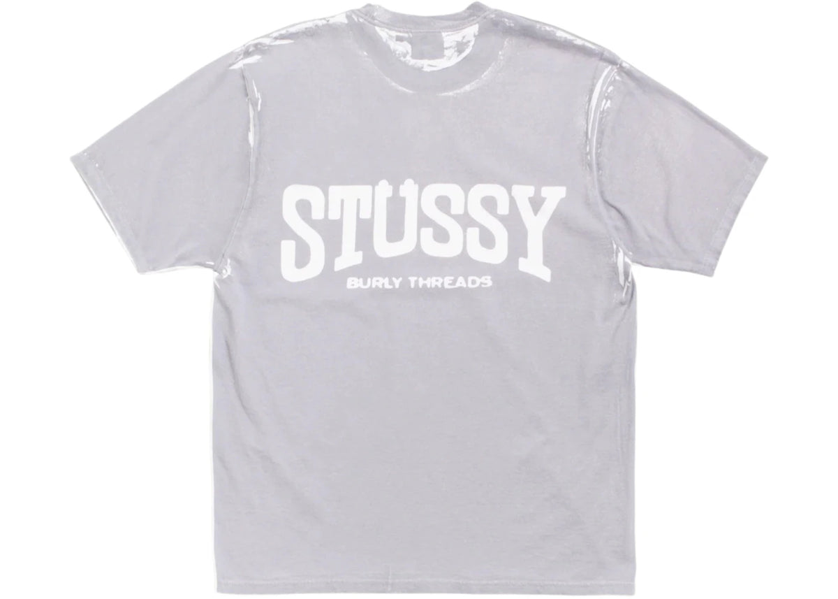 Stussy Burly Stone Washed Tee White - vue secondaire B