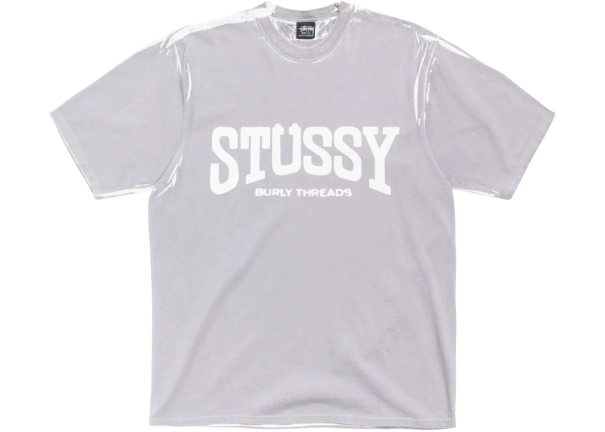 Stussy Burly Stone Washed Tee White - vue secondaire A