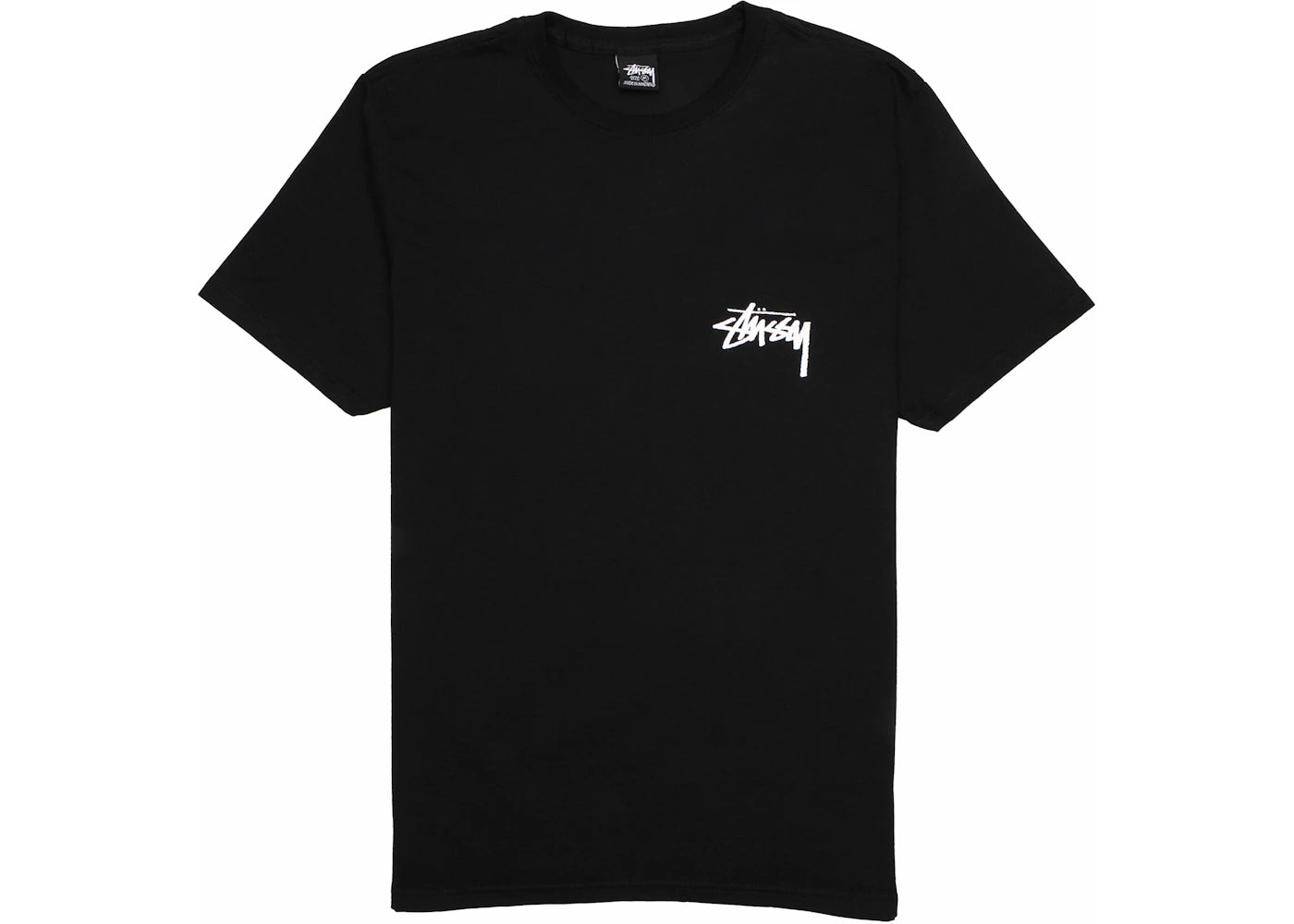 Stussy Chain-Link T-shirt Black - vue secondaire B