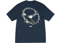 Stussy Chain-Link T-shirt Navy
