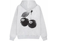 Stussy Cherries Hoodie Ash Heather