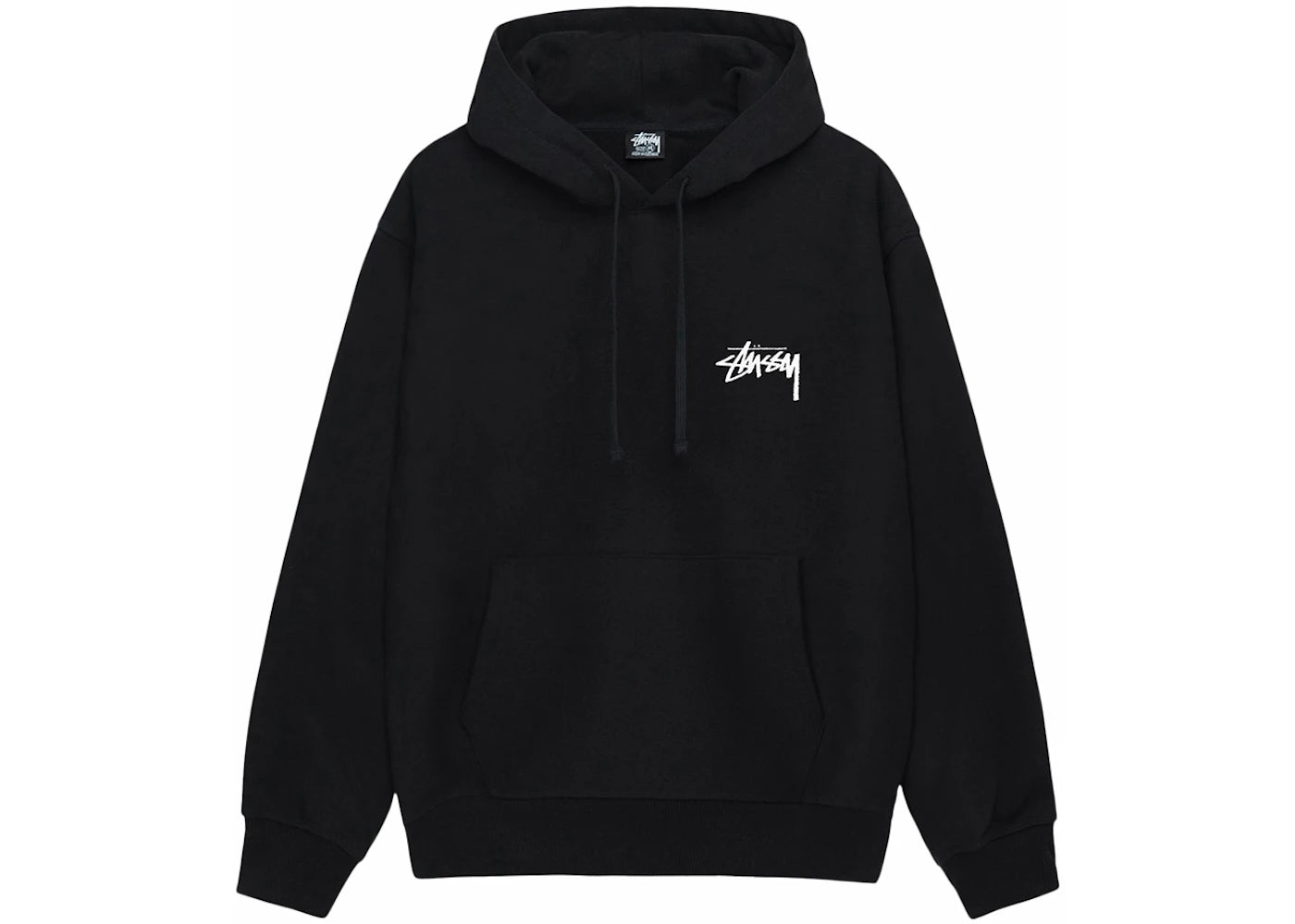 Stussy Cherries Hoodie Black - vue secondaire B